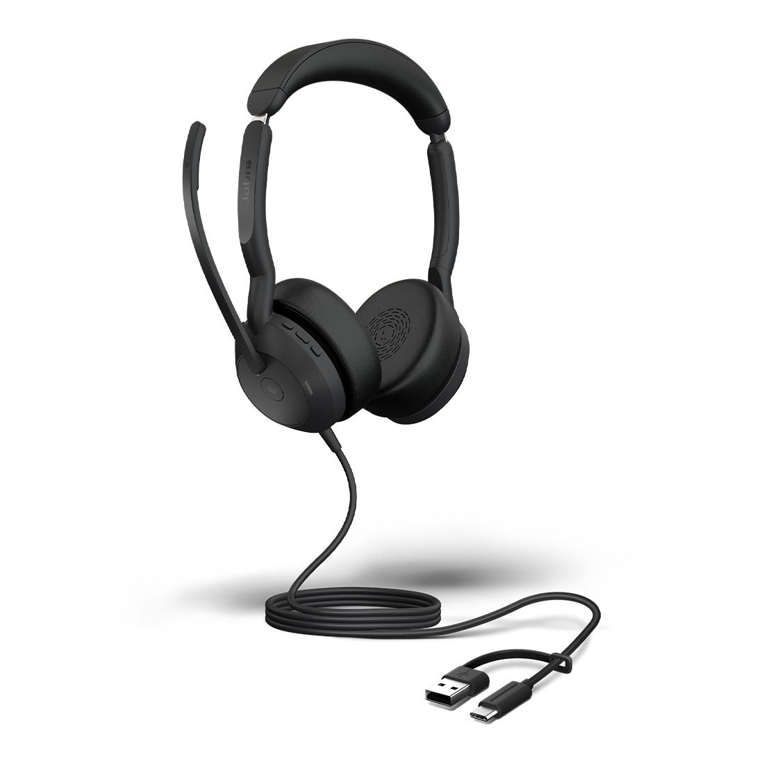Jabra Evolve2 50 stereo headset with USB-C/A