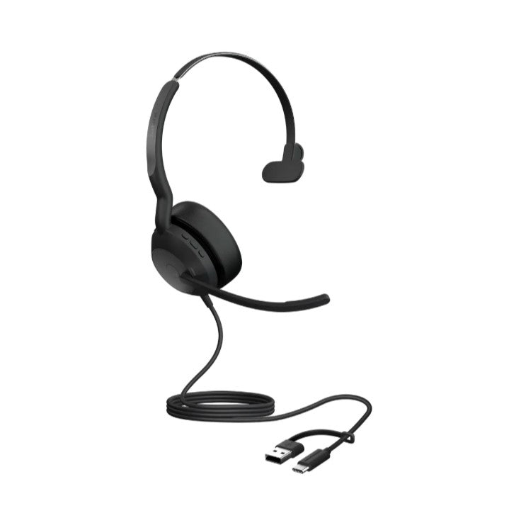 Jabra Evolve2 50 UC Mono Wired Headset with ANC - USB-C/A Jabra