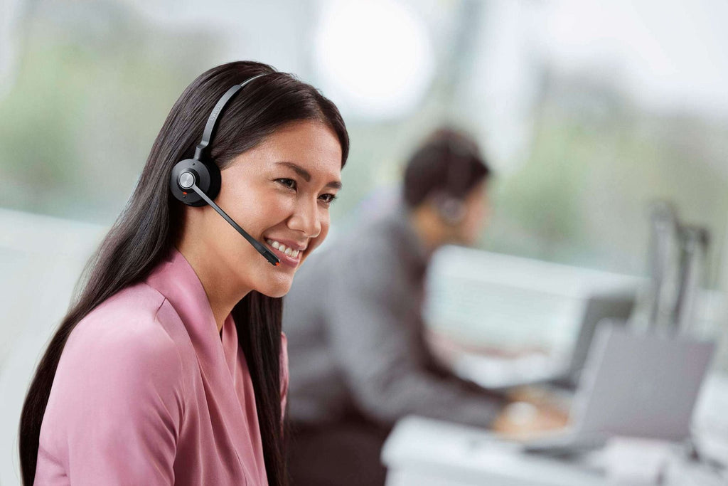 Jabra Engage 55 SE Mono UC DECT Headset | 150m Wireless, Noise Cancelling 