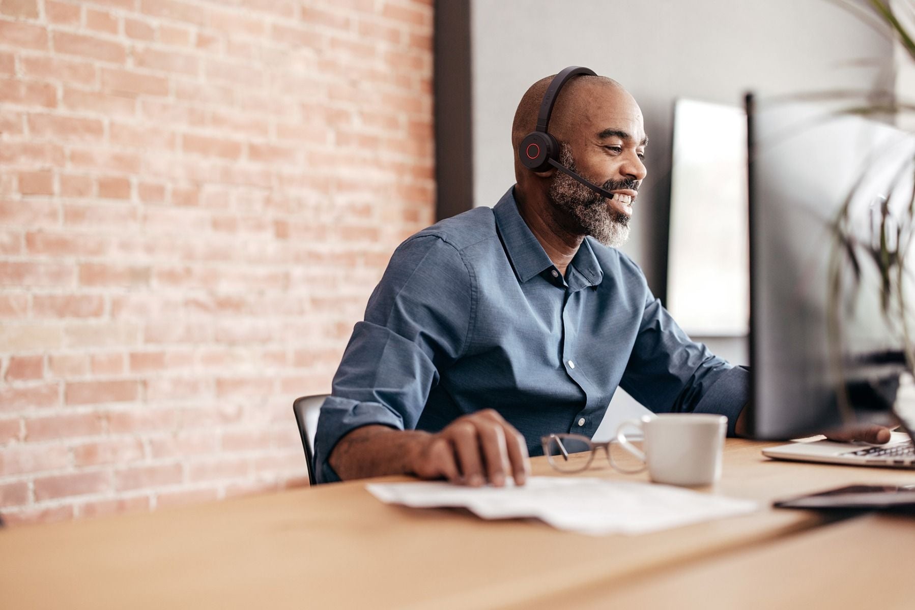 Jabra Evolve 65 TE Wireless Headset for Office & Remote Work Jabra