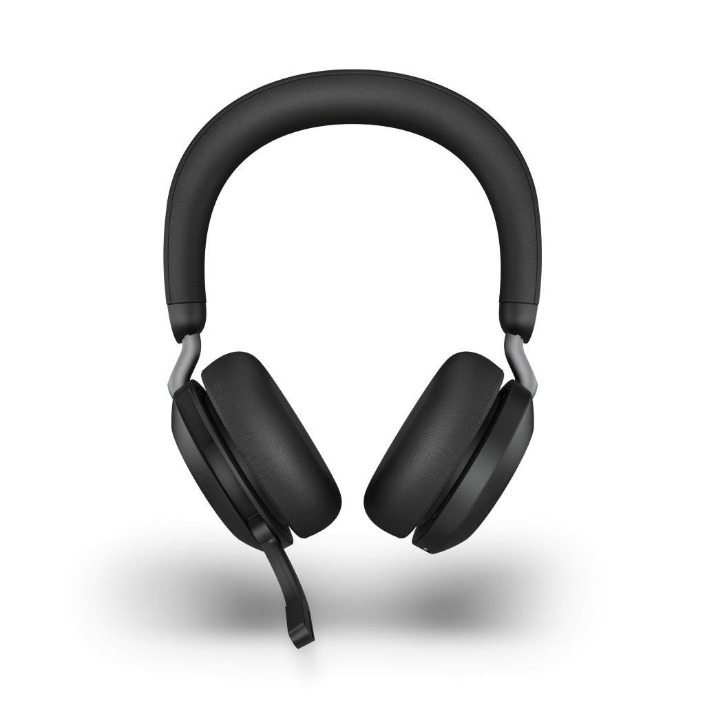 Jabra Evolve2 75 USB-A UC Stereo Headset | Advanced ANC & 36hr Battery 