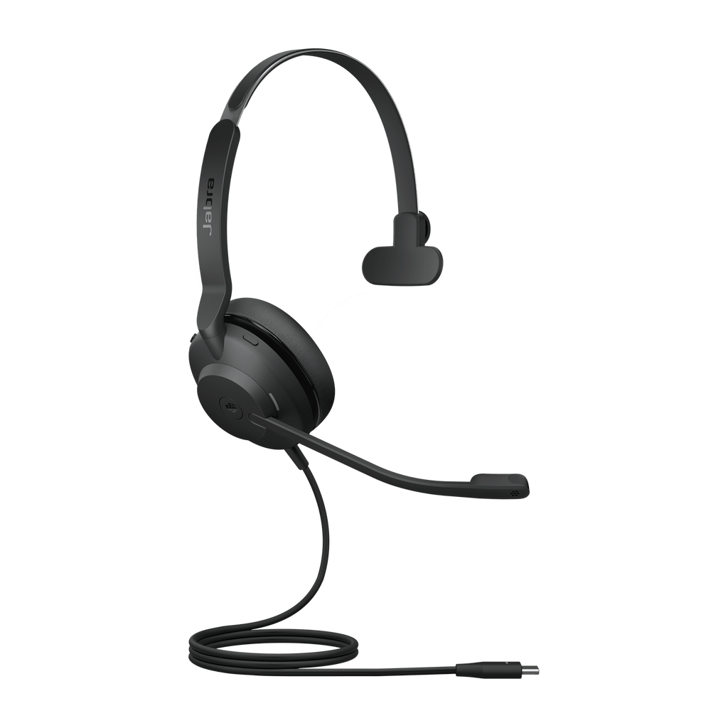 Jabra Evolve2 30 SE USB-C MS Mono Wired Headset for Teams & Clear Calls Jabra