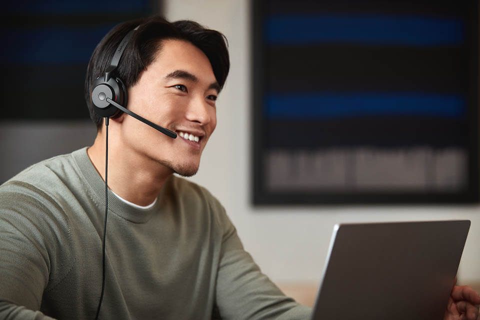 Jabra Evolve2 30 SE USB-C MS Mono Wired Headset for Teams & Clear Calls Jabra