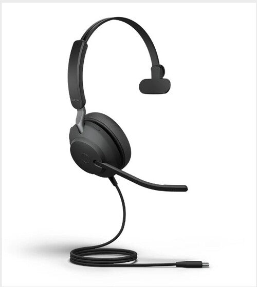 Jabra Evolve2 40 SE Wired USB Mono Headset | MS Teams Certified | Noise Cancelling 