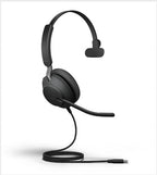 Jabra Evolve2 40 SE Wired USB Mono Headset | MS Teams Certified | Noise Cancelling 