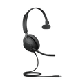 Jabra Evolve2 40 SE Wired USB-C UC Mono Headset for Office Calls Jabra