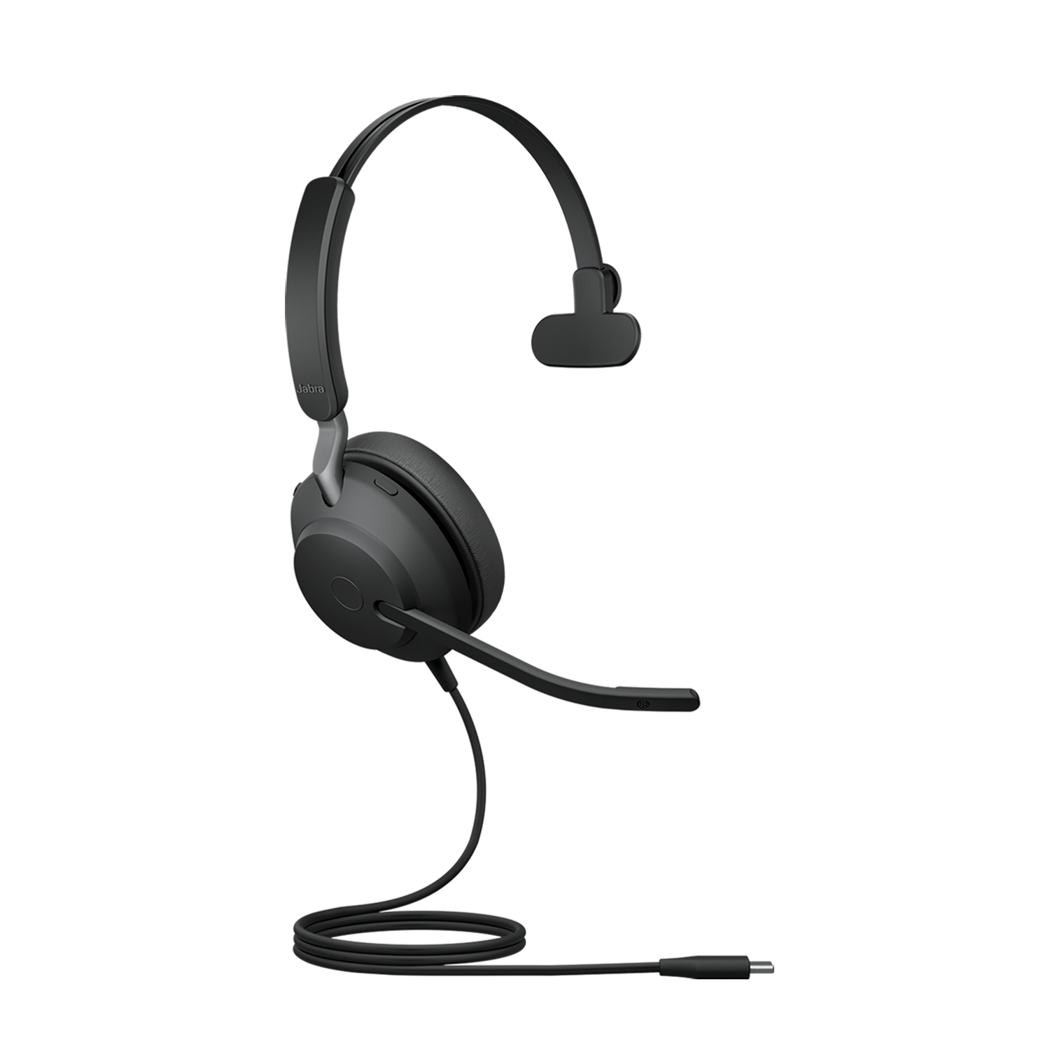 Jabra Evolve2 40 SE Wired USB-C UC Mono Headset for Office Calls Jabra