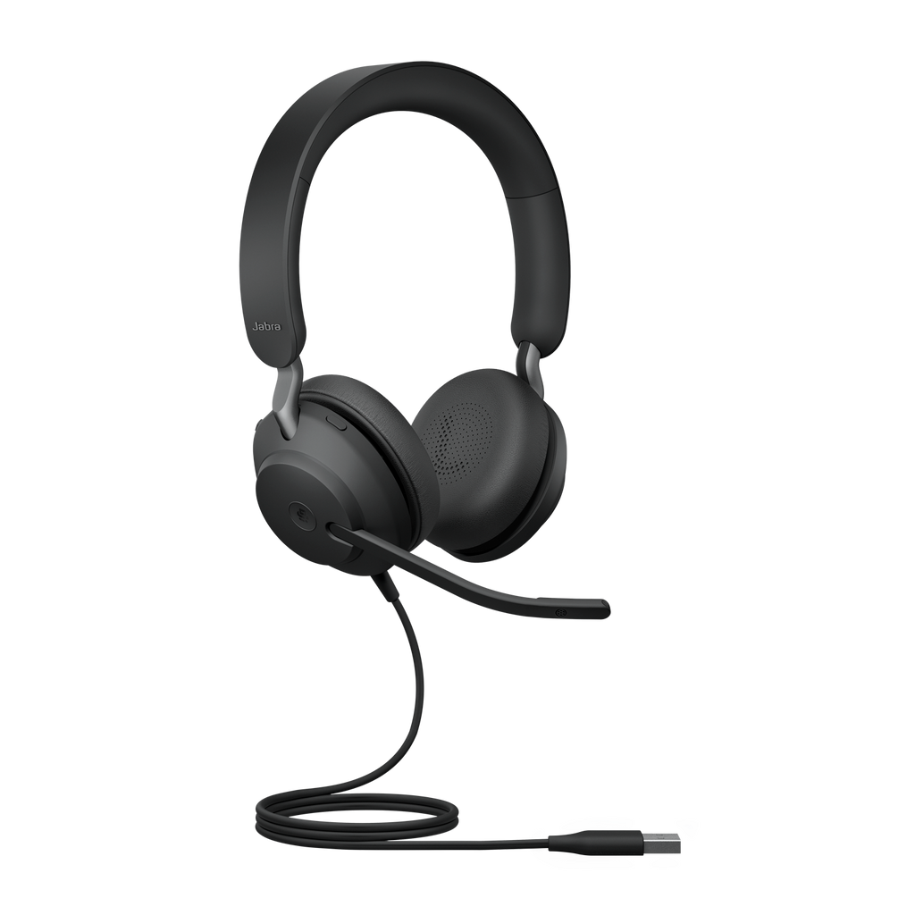 Jabra Evolve2 40 SE MS Stereo Wired USB-A Headset for Teams Jabra