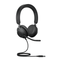 Jabra Evolve2 40 SE MS Stereo Wired USB-A Headset for Teams Jabra