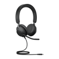 Jabra Evolve2 40 SE USB-C Stereo MS Teams Headset - Noise Cancelling Jabra