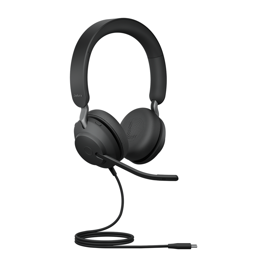 Jabra Evolve2 40 SE USB-C UC headset with busy light