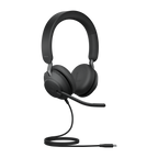 Jabra Evolve2 40 SE USB-C UC headset with busy light