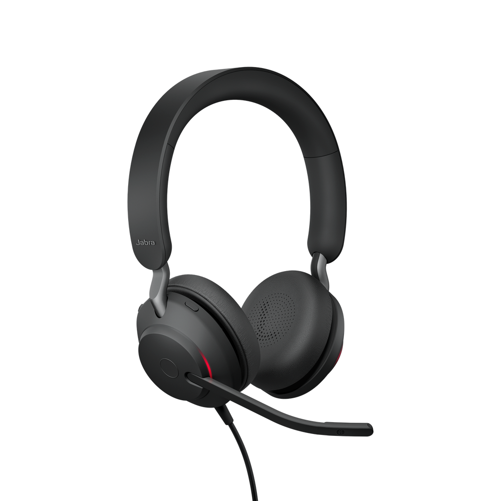 Jabra Evolve2 40 SE USB-C UC headset, busy light