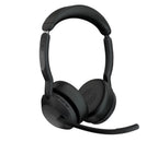 Jabra Evolve2 55 Stereo USB A ANC Headset for Teams | 30m Wireless 