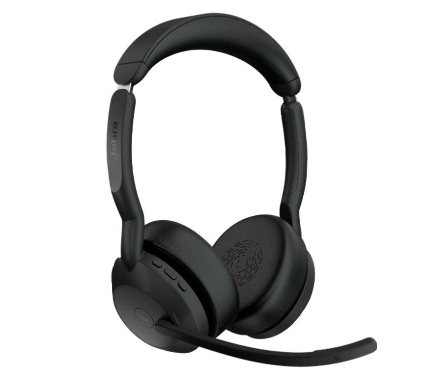 Jabra Evolve2 55 Stereo USB A ANC Headset for Teams | 30m Wireless 