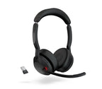 Jabra Evolve2 55 Stereo USB A ANC Headset for Teams | 30m Wireless 