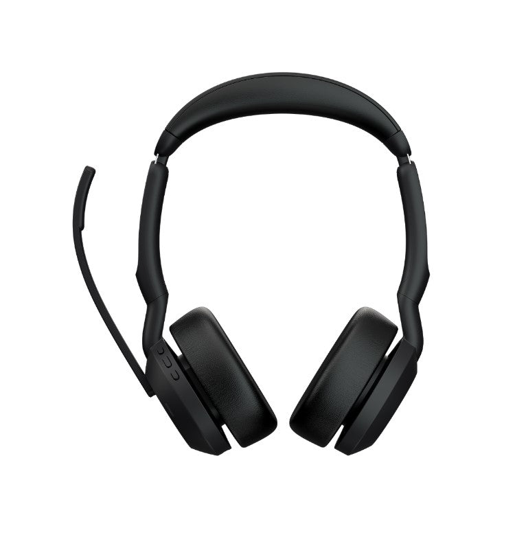 Jabra Evolve2 55 Stereo USB A ANC Headset for Teams | 30m Wireless 