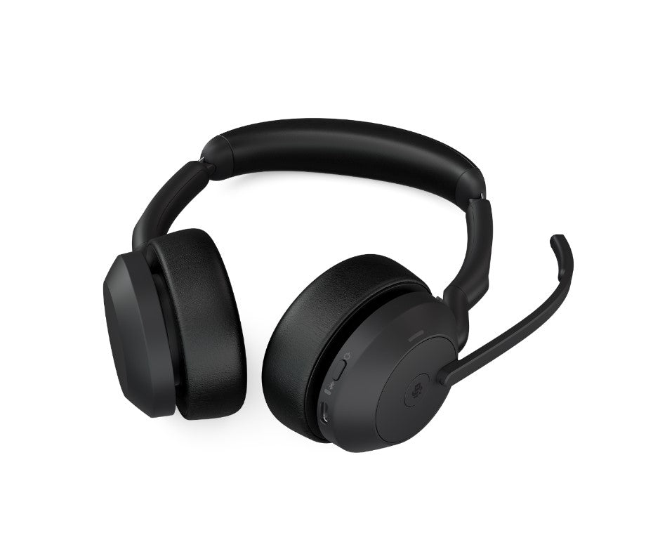 Jabra Evolve2 55 Stereo USB A ANC Headset for Teams | 30m Wireless 