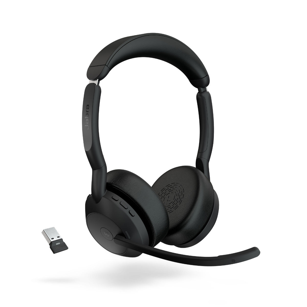 Jabra Evolve2 55 MS Teams Stereo Headset with Charging Stand Jabra