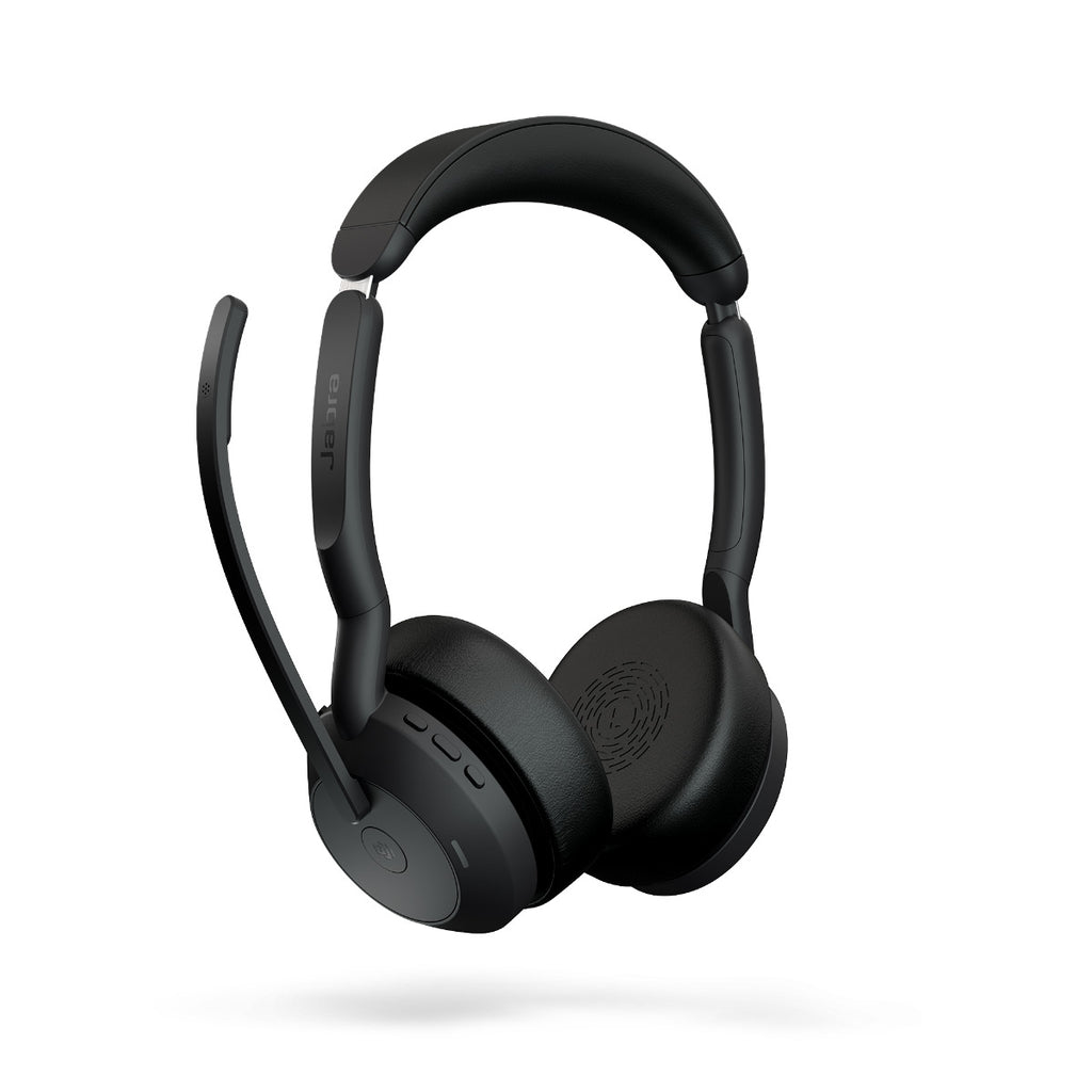 Jabra Evolve2 55 MS Teams Stereo Headset with Charging Stand Jabra