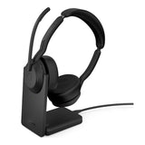 Jabra Evolve2 55, USB C, MS Teams, Stereo, Stand, Active Noise Cancellation, Link 380 Bluetooth® Ada - 25599-999-889