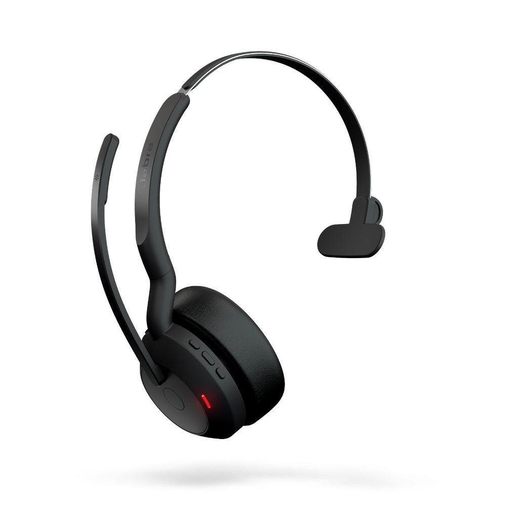 Jabra Evolve2 55 UC Mono Wireless Headset with Stand - USB-A Jabra
