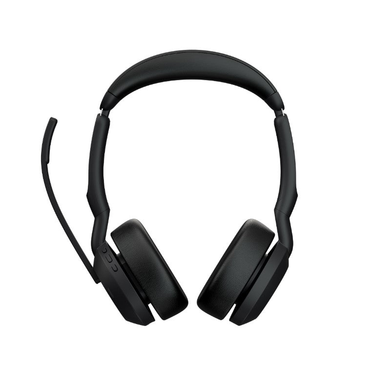 Jabra Evolve2 55 UC Stereo Wireless Headset with USB-A Link & Stand Jabra