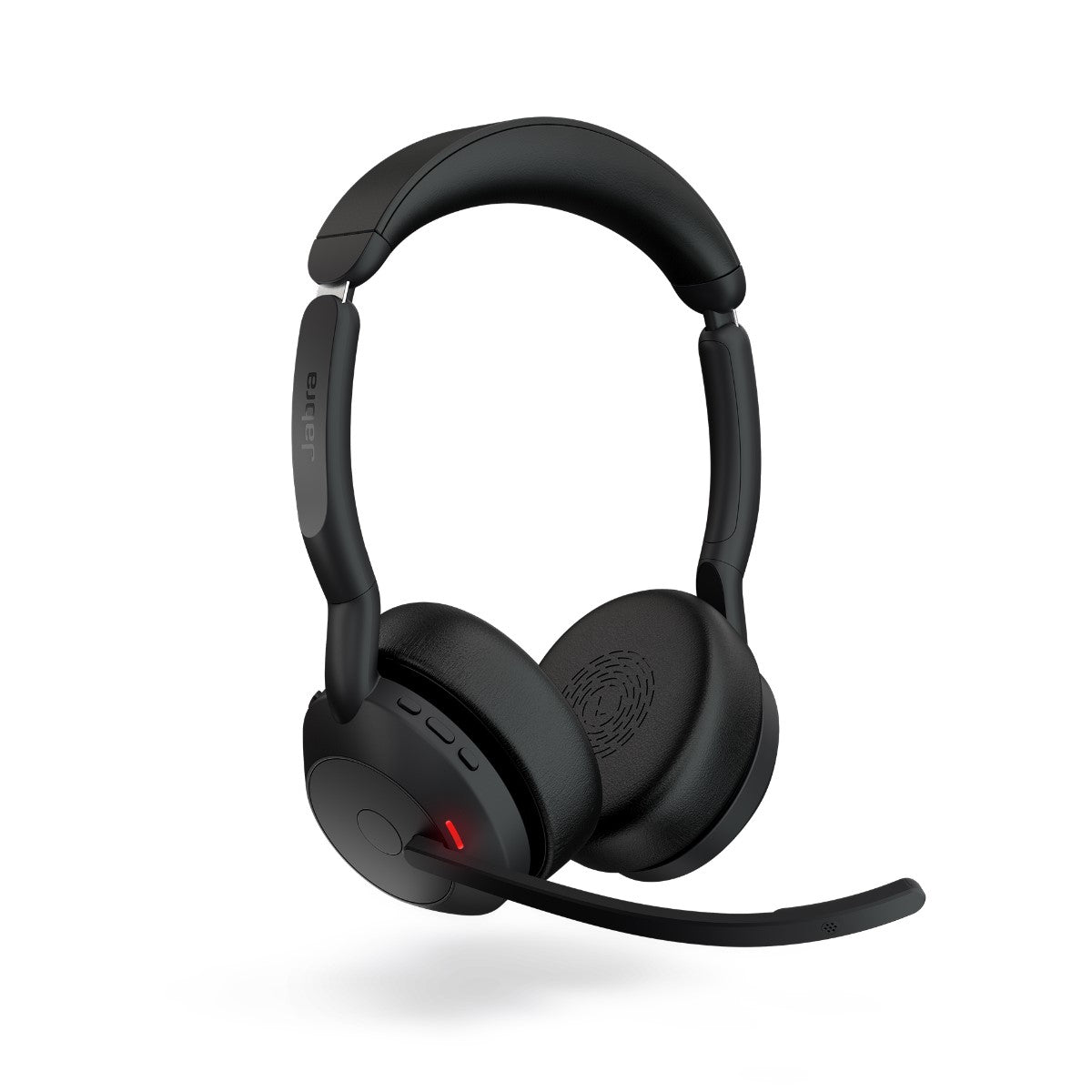 Jabra Evolve2 55 UC Stereo Headset on Charging Stand