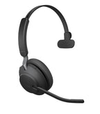 Jabra Evolve2 65 MS Mono Bluetooth Headset - USB-C Link 380, Black Jabra