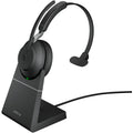 Jabra Evolve2 65 MS Teams Wireless Mono Headset with Charging Stand Jabra