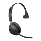Jabra Evolve2 65 MS Teams Wireless Mono Headset with Charging Stand Jabra
