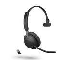 Jabra Evolve2 65 UC Mono Black Bluetooth Headset | USB-A | 2-Year Warranty Jabra