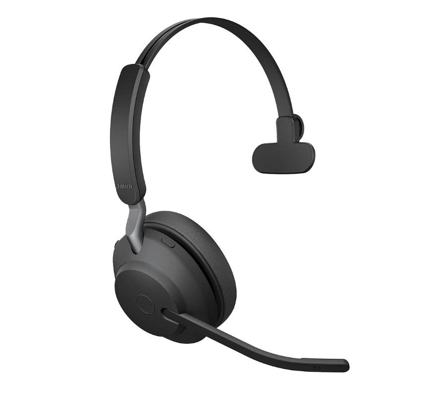 Jabra Evolve2 65 UC Mono Black Bluetooth Headset | USB-A | 2-Year Warranty Jabra