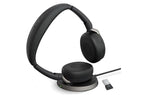 Jabra Evolve2 65 Flex MS Wireless Headset w/ Stand (USB-A) Jabra
