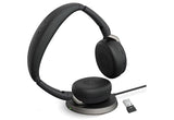 Jabra Evolve2 65 Flex MS Wireless Headset | USB-C, Noise Cancelling & Stand Jabra