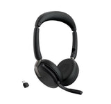Jabra Evolve2 65 Flex MS Bluetooth Headset | ANC | Foldable | USB-C Jabra