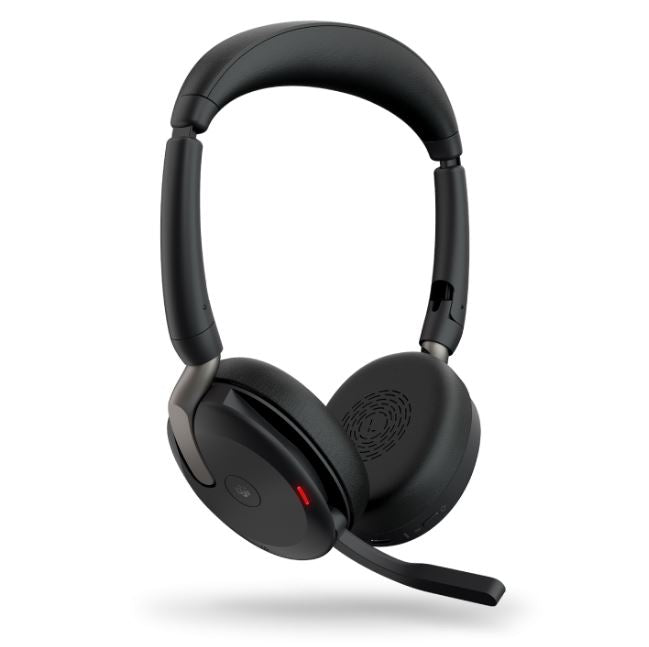 Jabra Evolve2 65 Flex UC Wireless Headset w/ ANC & Charging Stand Jabra