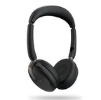 Jabra Evolve2 65 Flex UC Bluetooth Headset w/ ANC & Charging Stand
