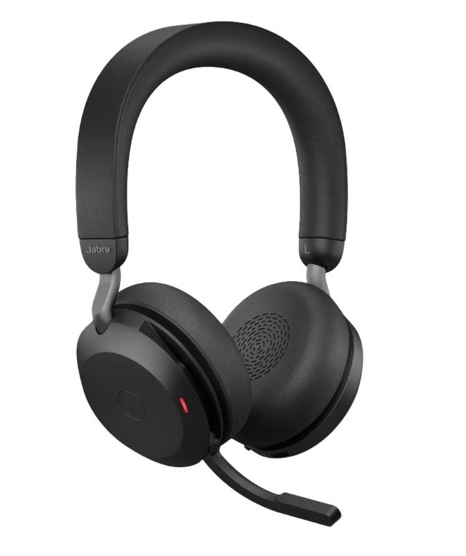 Jabra Evolve2 75 USB-A MS Stereo Headset | Advanced Noise Cancelling Jabra