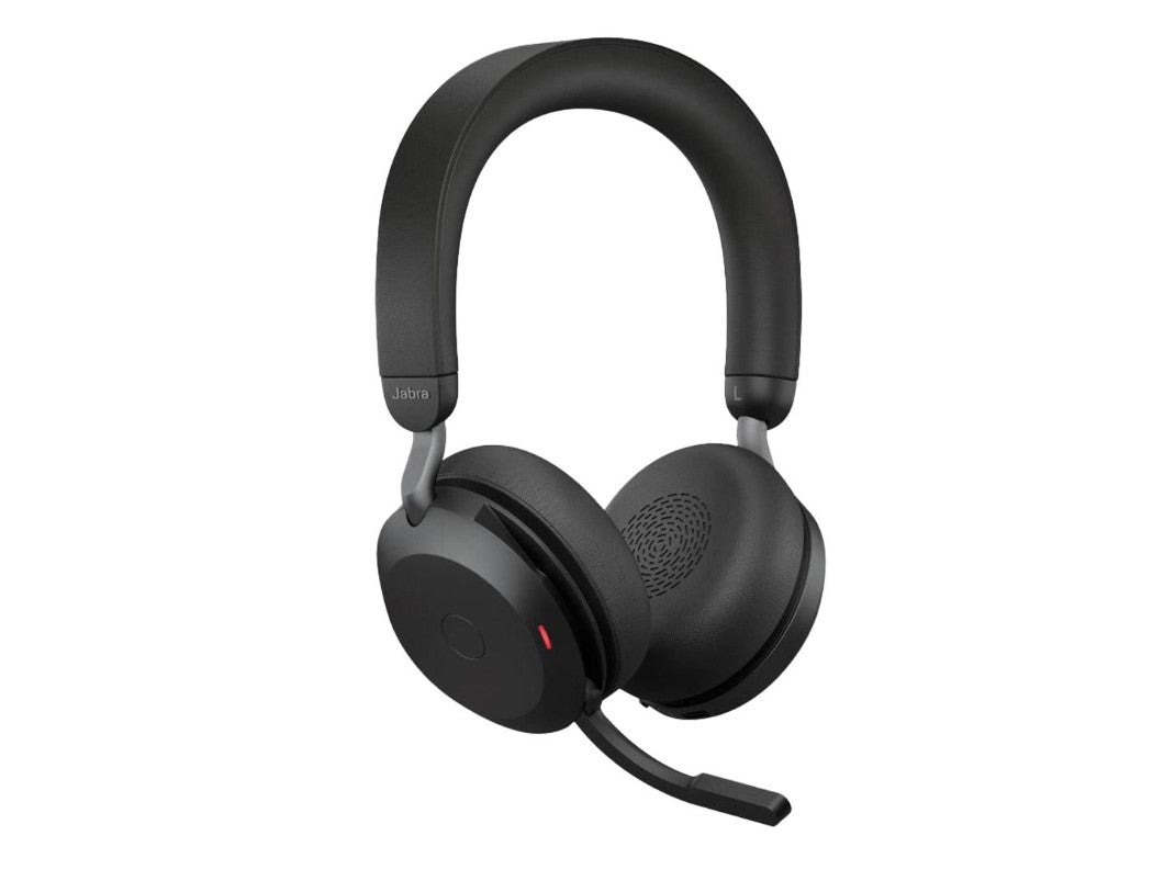Jabra Evolve2 75 MS Stereo Headset - Advanced Noise Cancellation Jabra