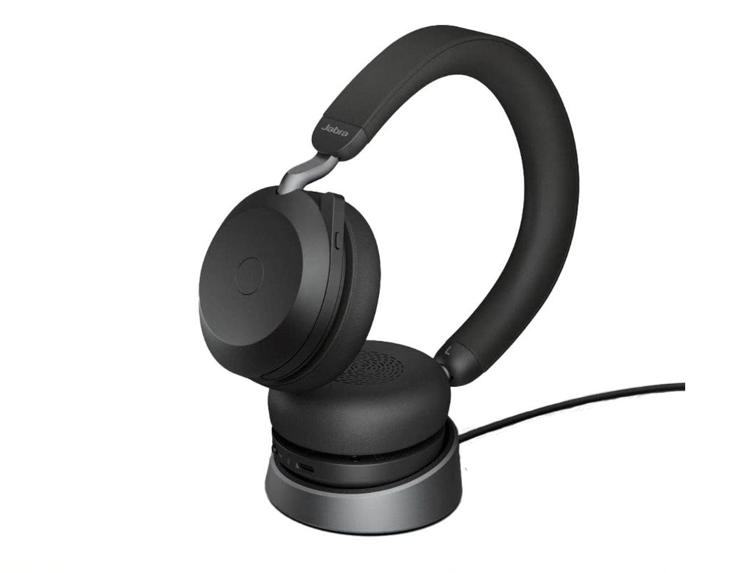Jabra Evolve2 75 MS Stereo Headset - Advanced Noise Cancellation Jabra