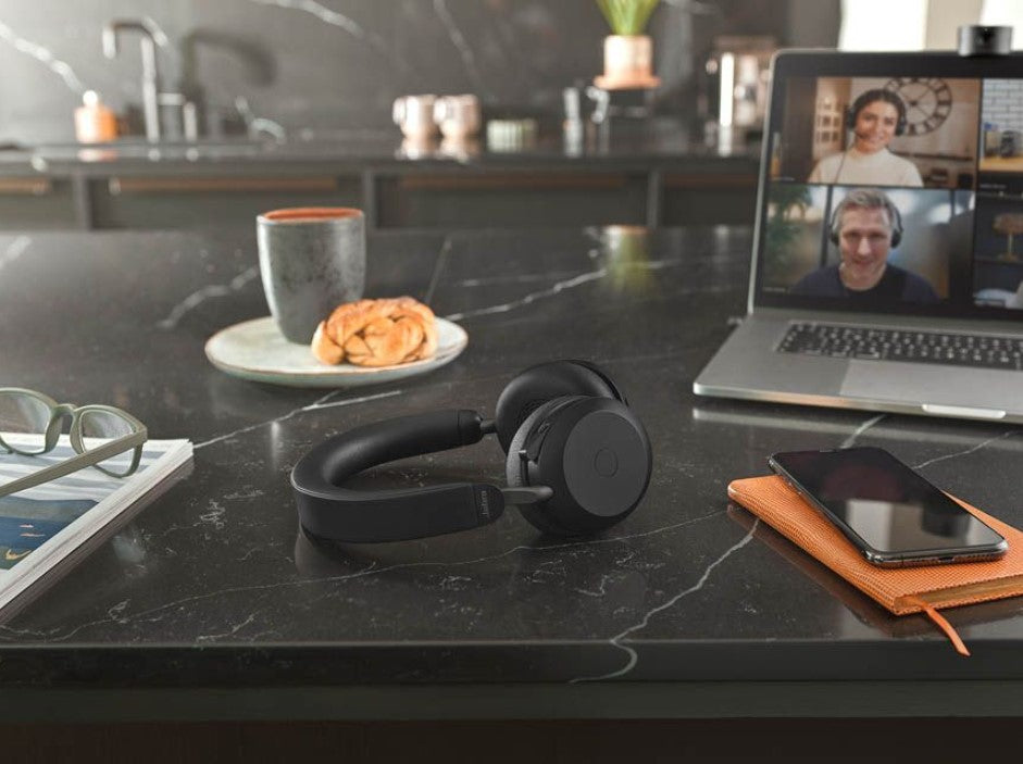 Jabra Evolve2 75 MS Stereo Headset - Advanced Noise Cancellation Jabra