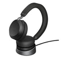 Jabra Evolve2 75 USB-A MS Stereo Headset - Black, Noise Cancelling Jabra
