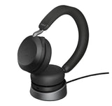 Jabra Evolve2 75 UC Stereo Headset - ANC, USB-C for Hybrid Work Jabra