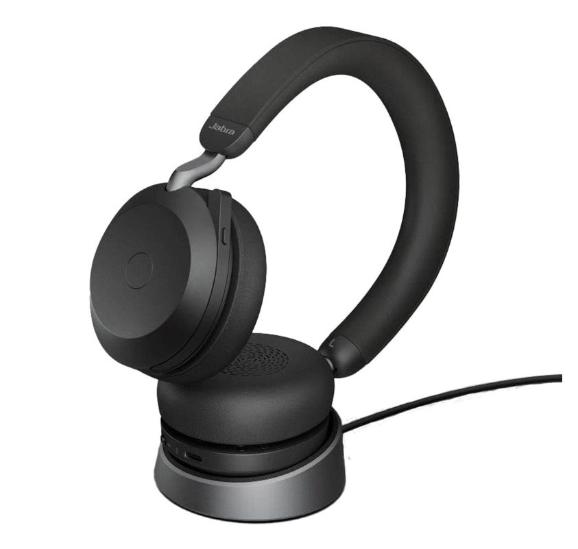 Jabra Evolve2 75 UC Stereo Headset - ANC, USB-C for Hybrid Work Jabra
