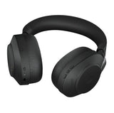 Jabra Evolve2 85 MS Stereo Black Link 380 USB-C ANC Bluetooth Headset, 10-Microphone Technology, Digital Hybri