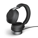 Jabra Evolve2 85 MS USB-C Stereo Bluetooth Headset Black Link 380 USB-C, Charging Stand USB-C, 10-Mi - 28599-999-889