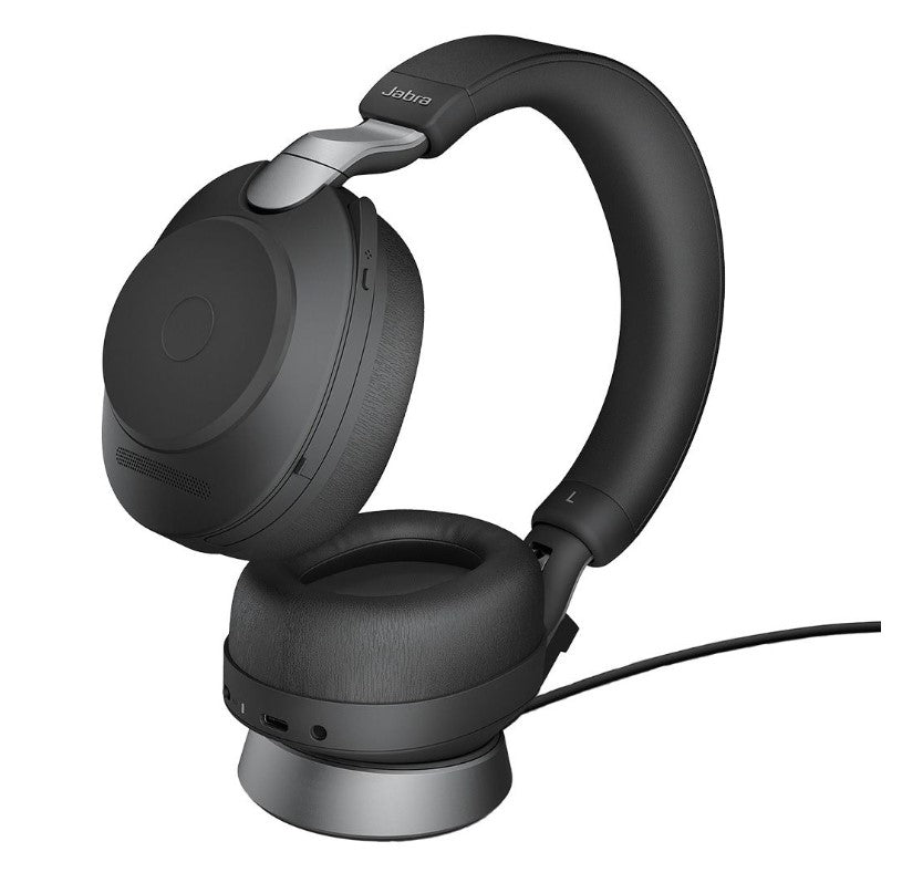 Jabra Evolve2 85 UC ANC Bluetooth Headset with Charging Stand Jabra