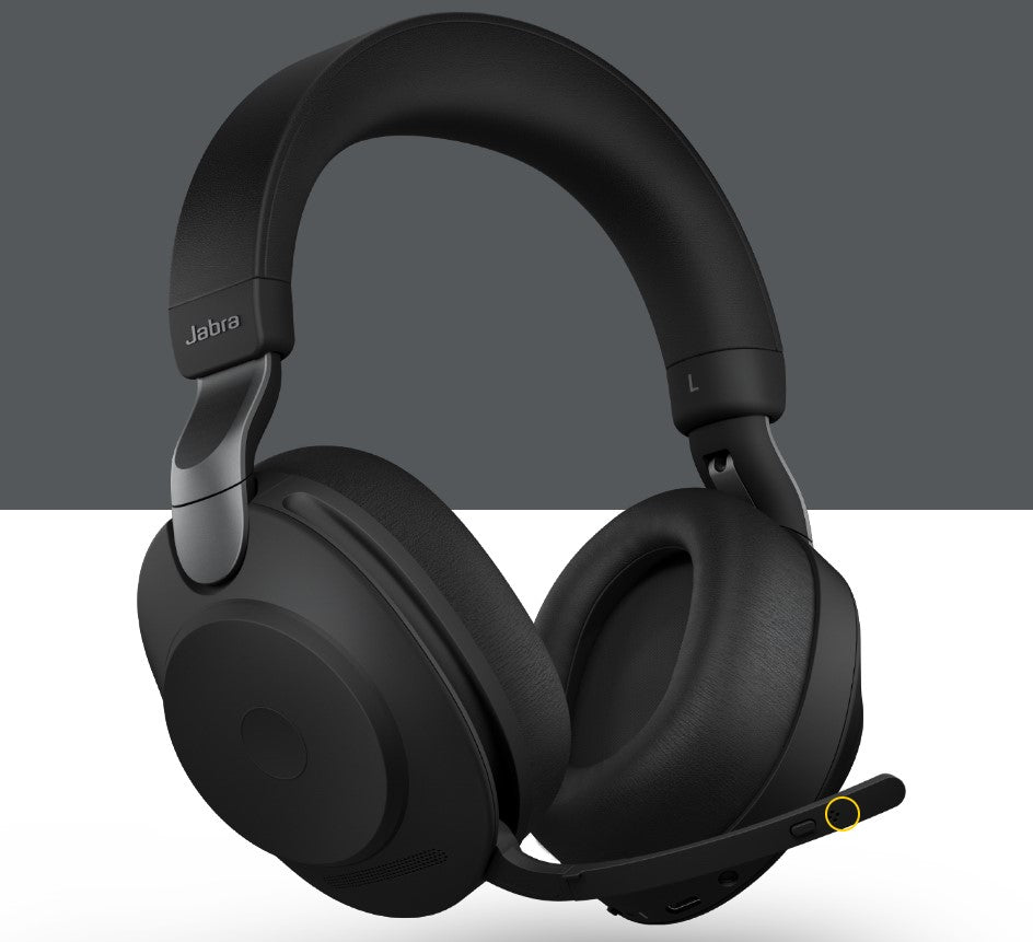 Jabra Evolve2 85 UC ANC Bluetooth Headset with Charging Stand Jabra