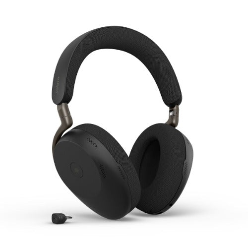 Jabra Evolve3 85 wireless headset, Bluetooth, Advanced ANC, 6 MEMS microphones, Teams certified, 120 - 38599-999-899